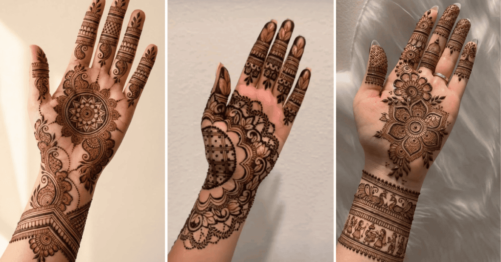 Wedding Style Mehndi Design