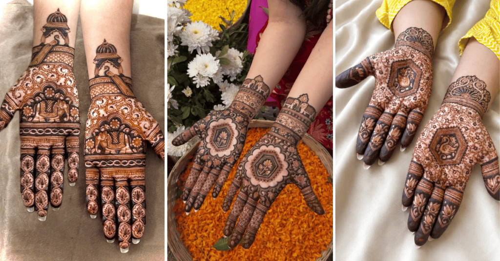 Festival Bridal Mehndi Design