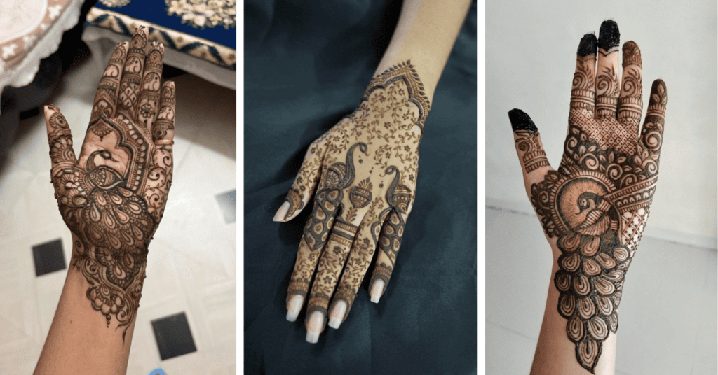 Royal Dulhan Mehndi Patterns