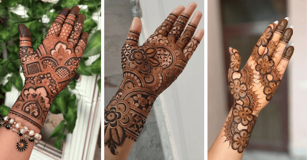Simple Front Hand Mehndi Designs 2026