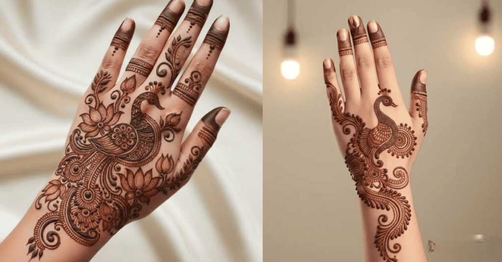 Peacock Mehndi Design 2026: लड़कियों और दुल्हनों के लिए लेटेस्ट डिज़ाइन