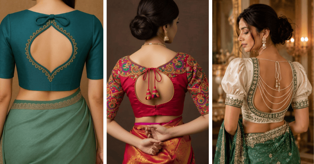 Stylish Blouse Back Design