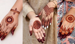 Mehndi design photo simple