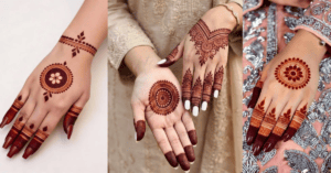 Mehndi design photo simple
