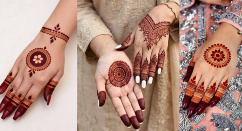 Mehndi design photo simple