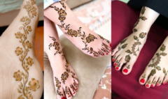 Easy Leg Mehndi Design 2026