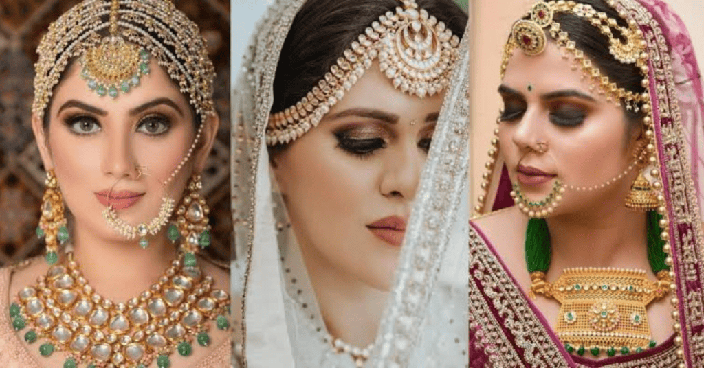 Bridal Matha Patti Design for Indian Wedding Bride
