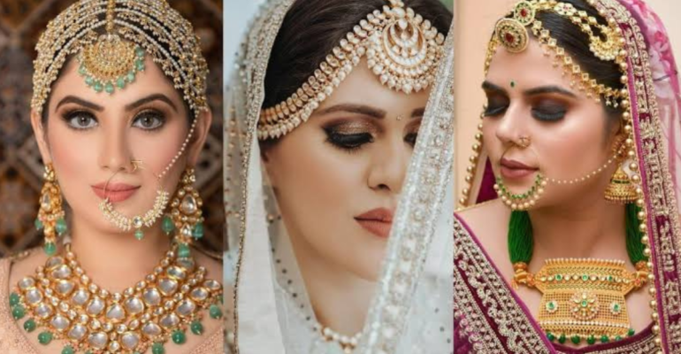Bridal Matha Patti Design for Indian Wedding Bride