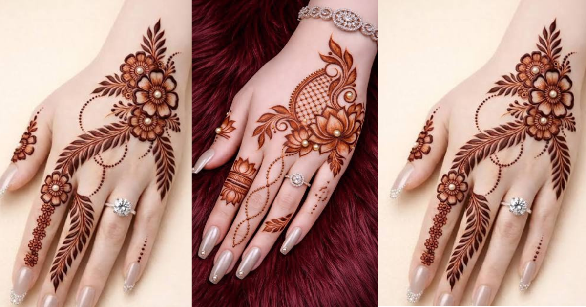 Mehndi aur Designs 2026हाथों की खूबसूरती बढ़ाने वाले बेहतरीन मेहंदी डिज़ाइन