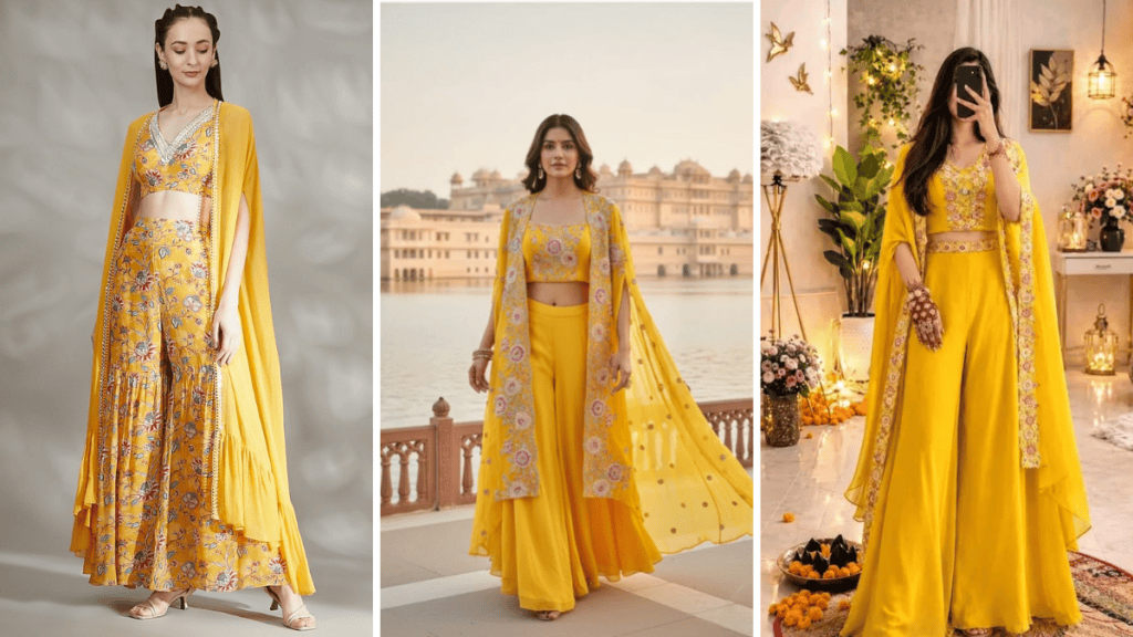 Haldi Dress Girl 2026