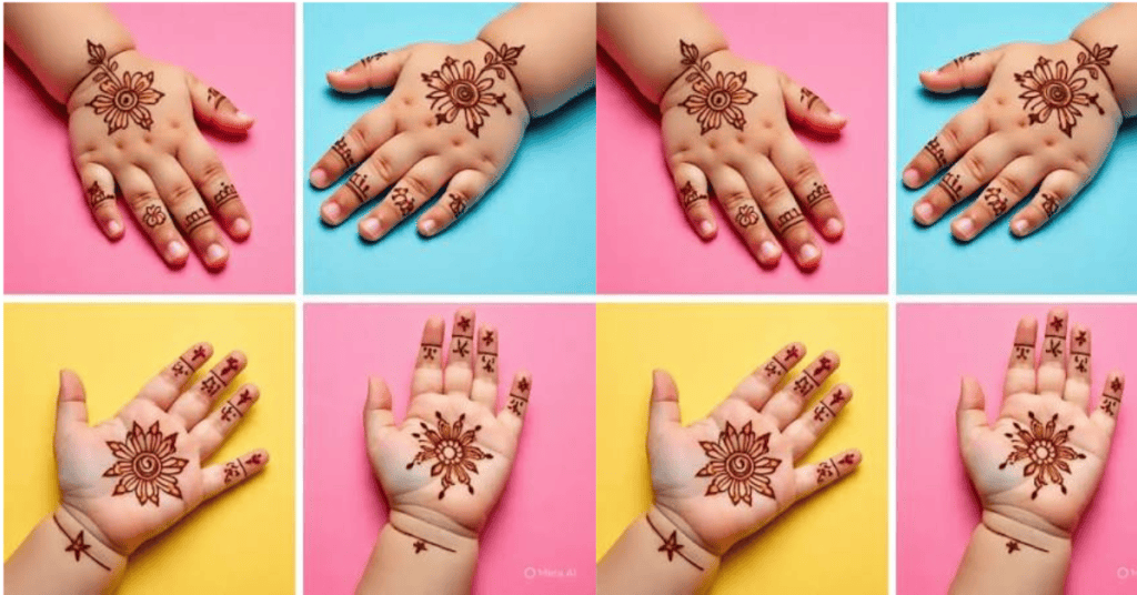 Kids Mehndi image 2026: + लेटेस्ट, सिंपल और खूबसूरत बच्चों की मेहंदी डिज़ाइन्स