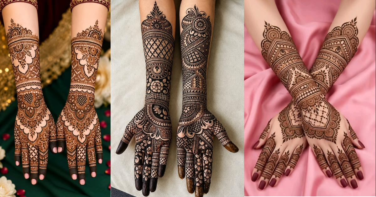 Unique Mehndi Design Ideas 2026 ब्राइडल, अरेबिक और सिंपल कलेक्शन