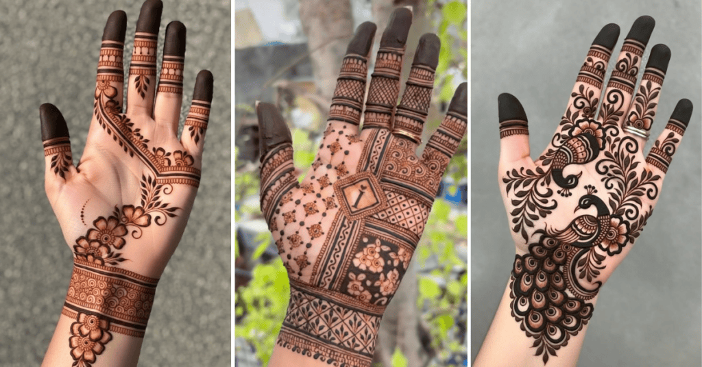 Creative Pattern Mehndi Design