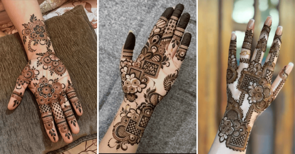 Festive Bridal Mehndi Design