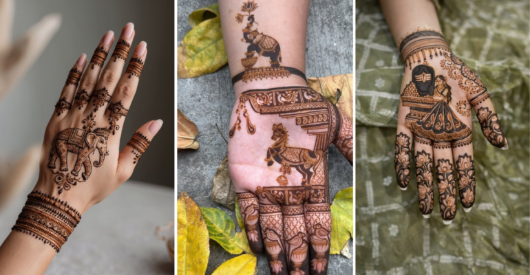 Festival Bridal Mehndi Design