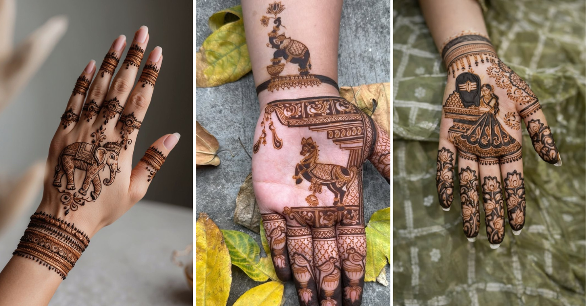 Festival Bridal Mehndi Design
