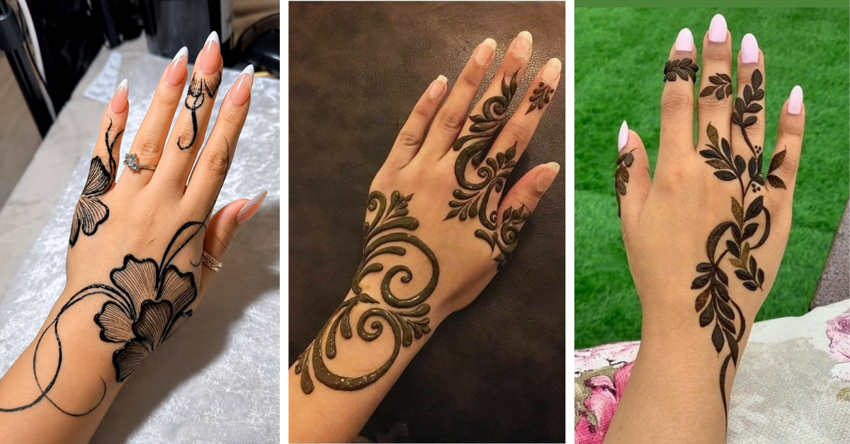Original Modern Mehndi Design