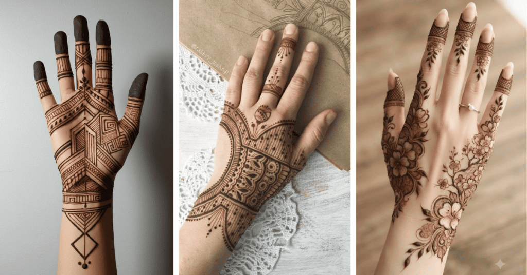 Designer Mehndi Patterns 2026
