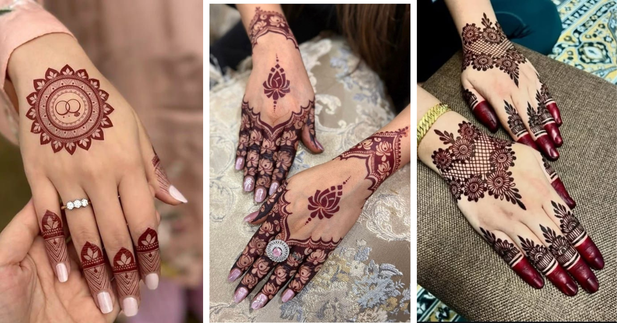Fashionable Mehndi Pattern