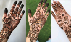 Simple Floral Mehndi Design 2026