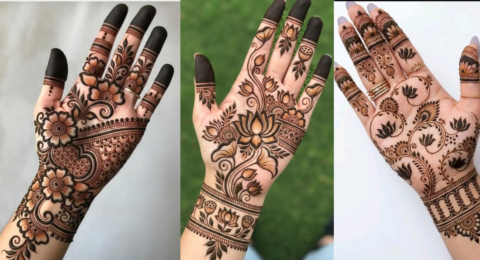 Simple Floral Mehndi Design 2026