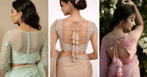 Stylish Blouse Back Design