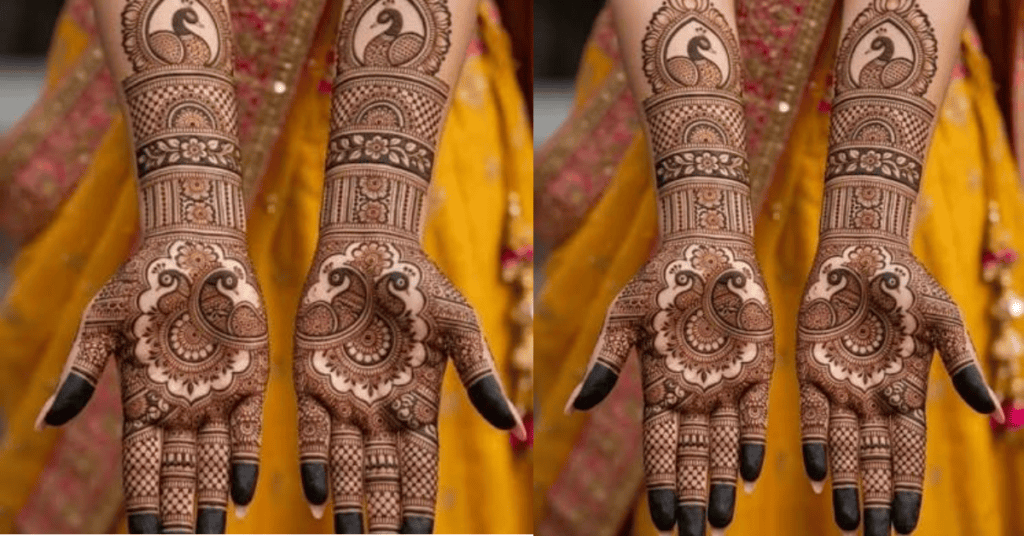Bridal Mehndi Design – दुल्हन के लिए सुंदर फुल हैंड मेहंदी डिज़ाइन