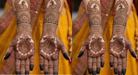Bridal Mehndi Design – दुल्हन के लिए सुंदर फुल हैंड मेहंदी डिज़ाइन