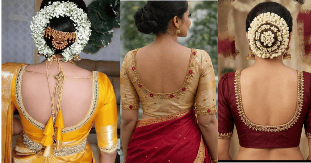 Back Neck Silk Saree Blouse Designs 2026