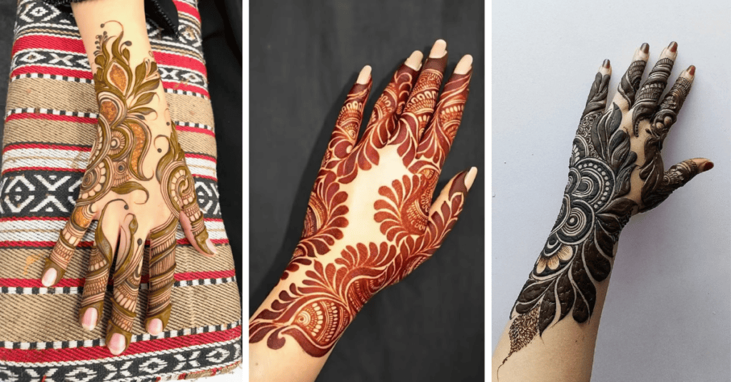 Best Easy Mehndi Designs