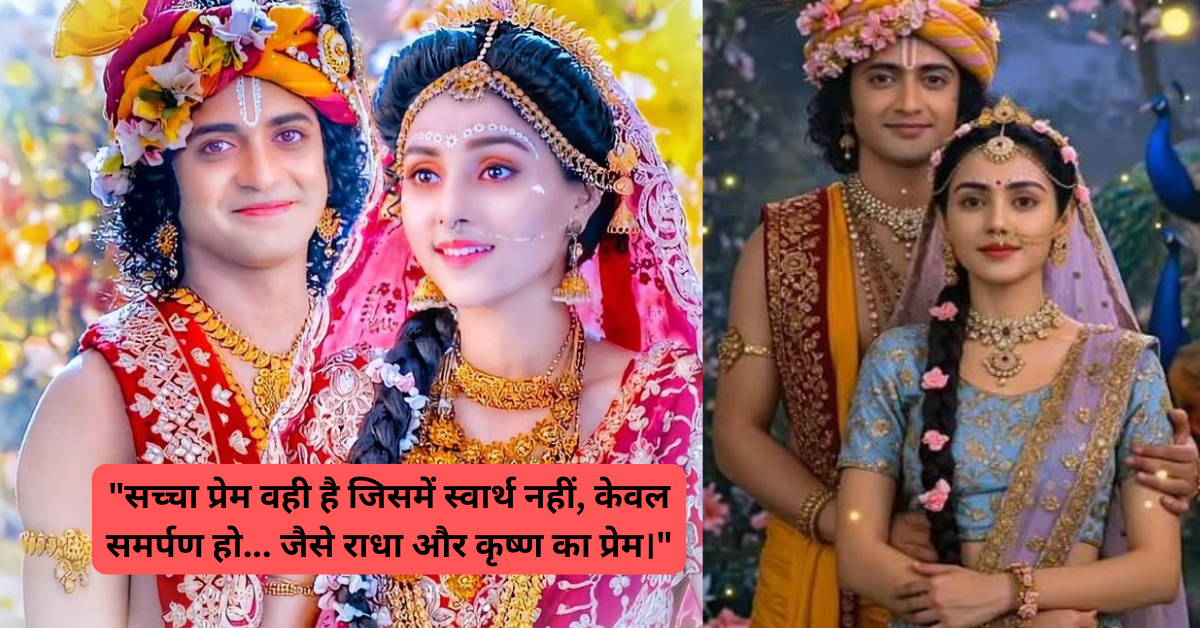 राधा कृष्ण स्टेटस