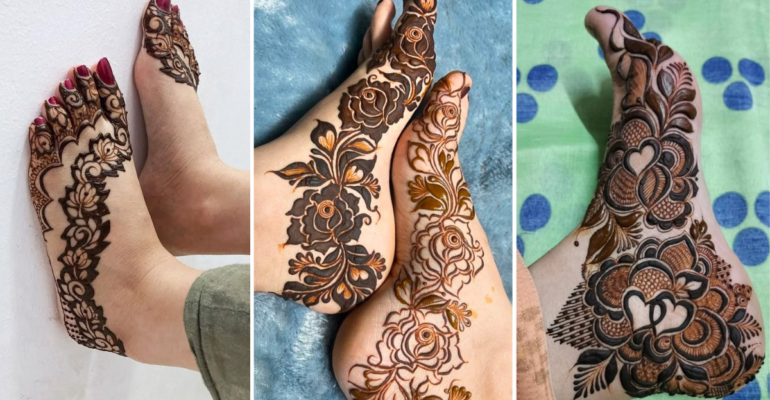 Beautiful Foot Mehndi Designs: पैरों के लिए सबसे खूबसूरत और आसान मेहंदी डिज़ाइन!