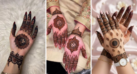 Simple Circle Mehndi Designs