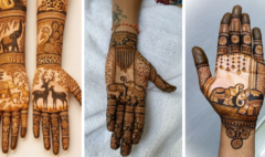 Royal Dulhan Mehndi Patterns
