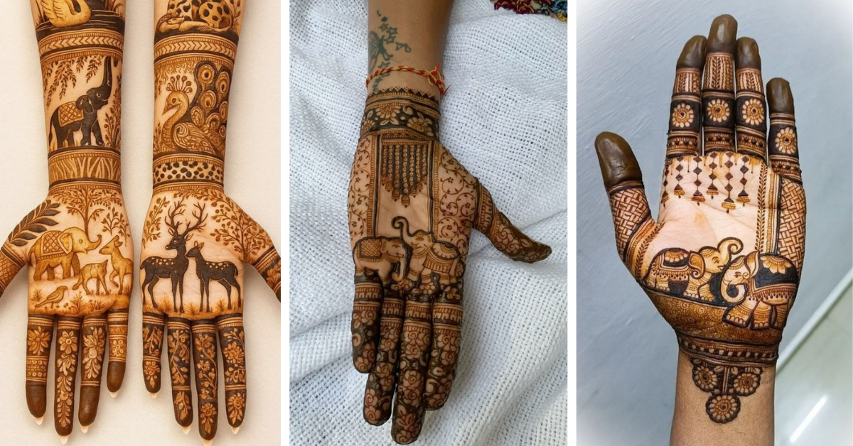 Royal Dulhan Mehndi Patterns