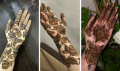 Front Hand Mehndi Design