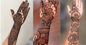 Unique Arabic Mehndi Design 2026