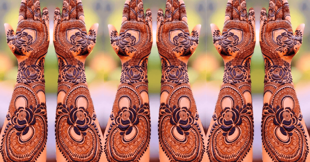 दुल्हन फुल हैंड मेहंदी