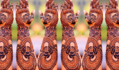 दुल्हन फुल हैंड मेहंदी