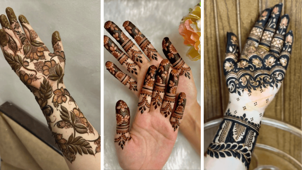 Floral Mehandi Creative Art