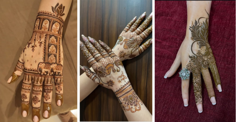 Engagements Mehndi Design