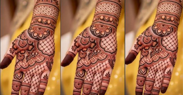 तीज मेहंदी डिज़ाइन 2026 – सिंपल और लेटेस्ट फ्रंट हैंड मेहंदी डिज़ाइन