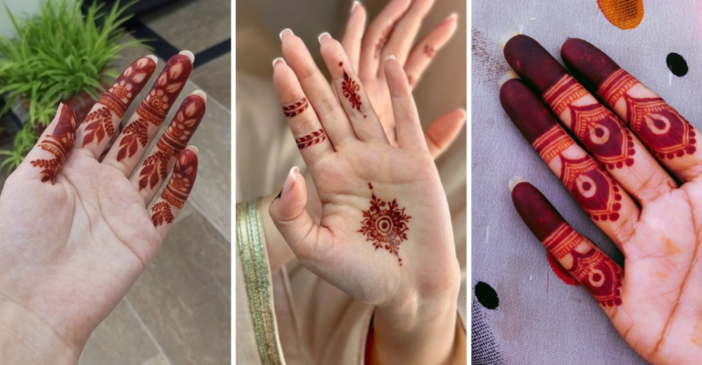 Finger Mehndi Design 2026