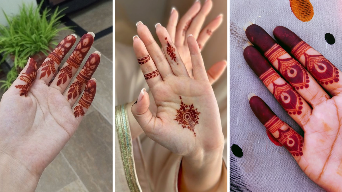 Finger Mehndi Design 2026