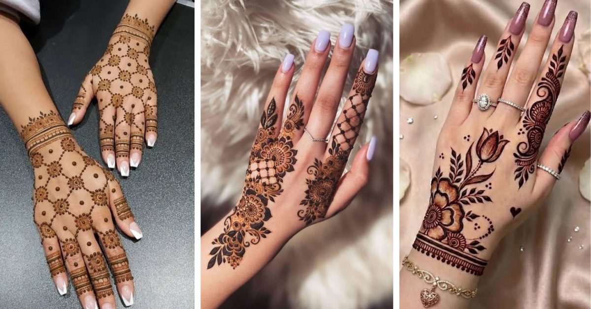 Stylish Trendy Mehndi Pattern