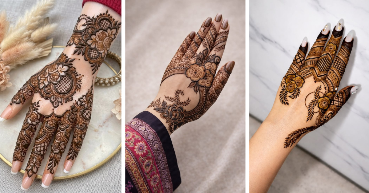 Simple Front Hand Mehndi Designs 2026