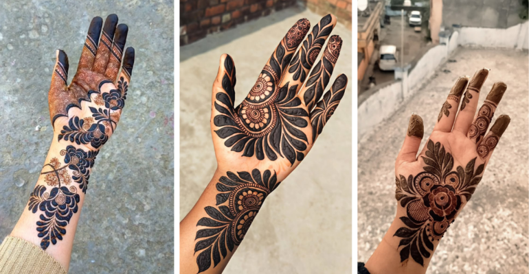 Simple Arabic Mehndi Designs 2026
