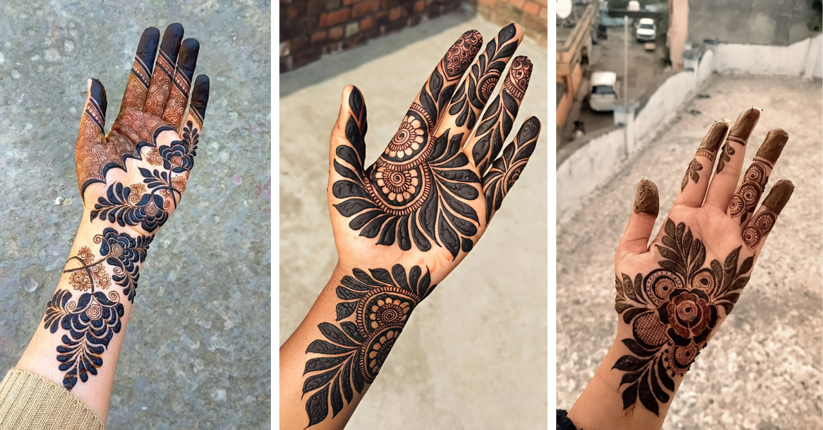 Simple Arabic Mehndi Designs 2026