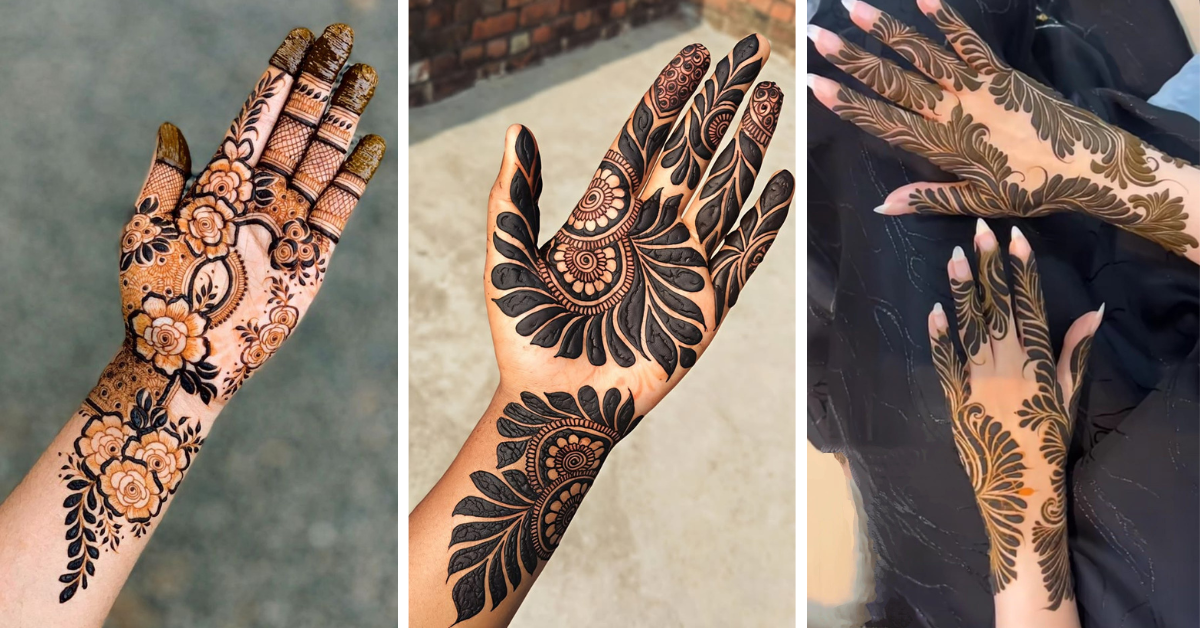 Best Easy Mehndi Designs