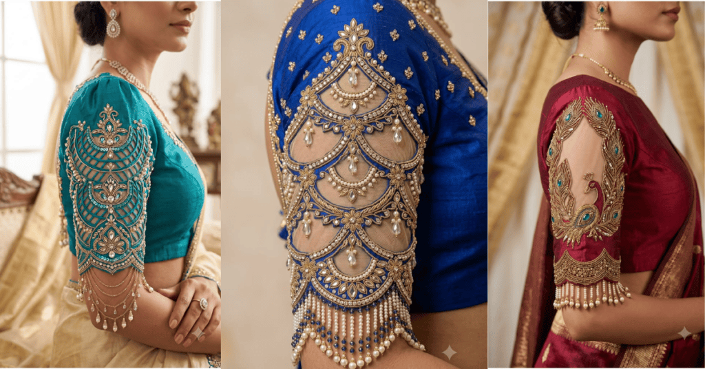 Unique Blouse Sleeves Design 2026